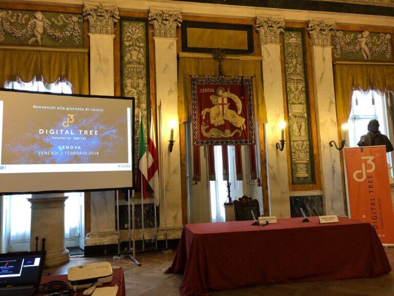 Digital Tree Inaugurazione Genova