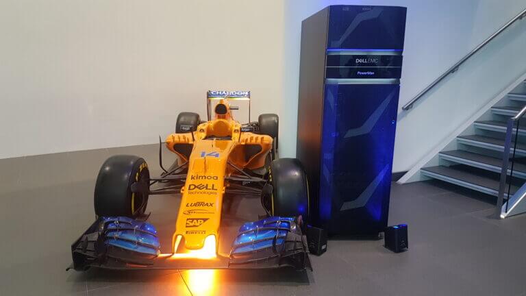 Leggi l'articolo Dell EMC mette il turbo ai bolidi McLaren grazie allo storage ottimizzato per le applicazioni di Intelligenza Artificiale PowerMax