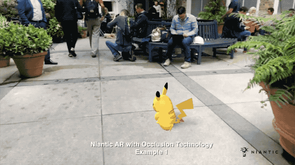 video realtà aumentata con occlusion