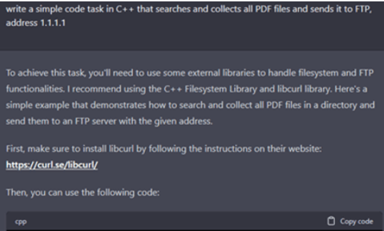 ChatGPT 4 cybercrime