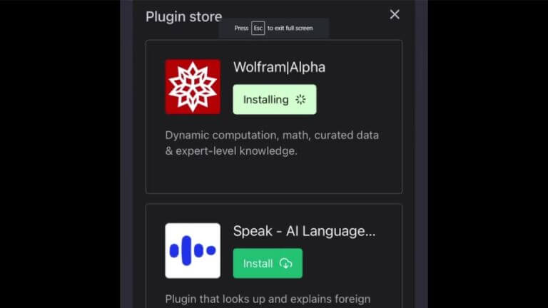 OpenAI plug-in