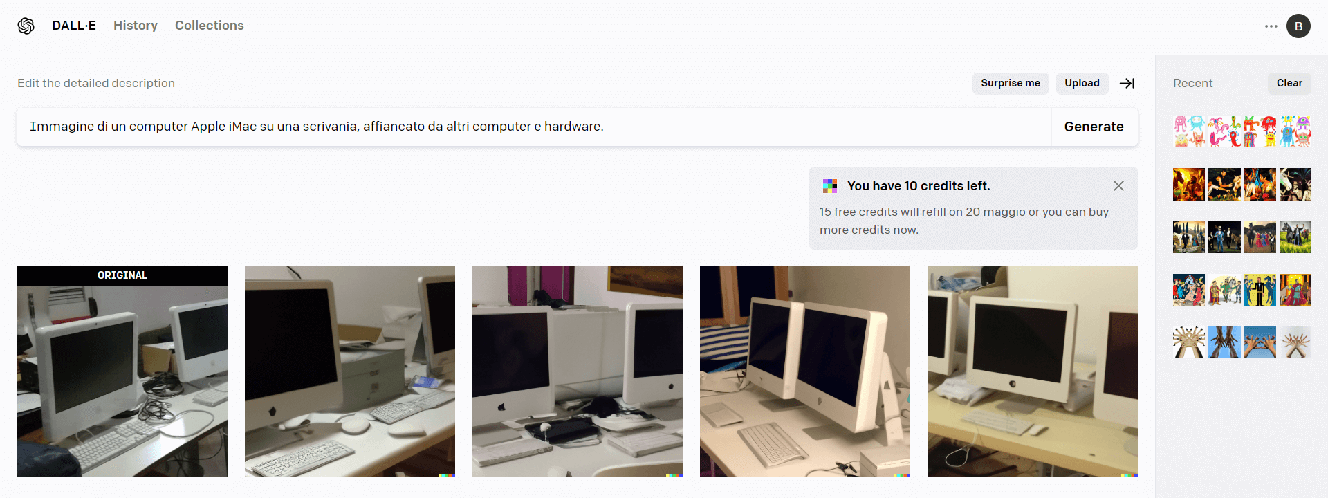 Generazione immagini AI con DALL-E di OpenAI