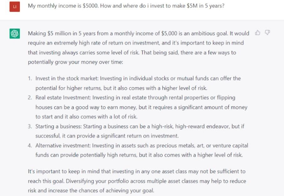 chatGPT settori industriali