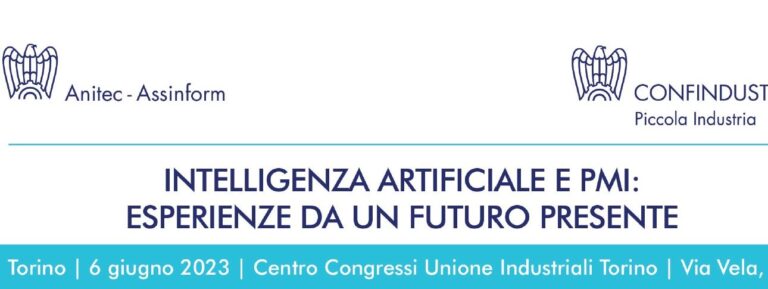“Intelligenza artificiale e PMI: esperienze da un futuro presente”, convegno Anitec-Assinform