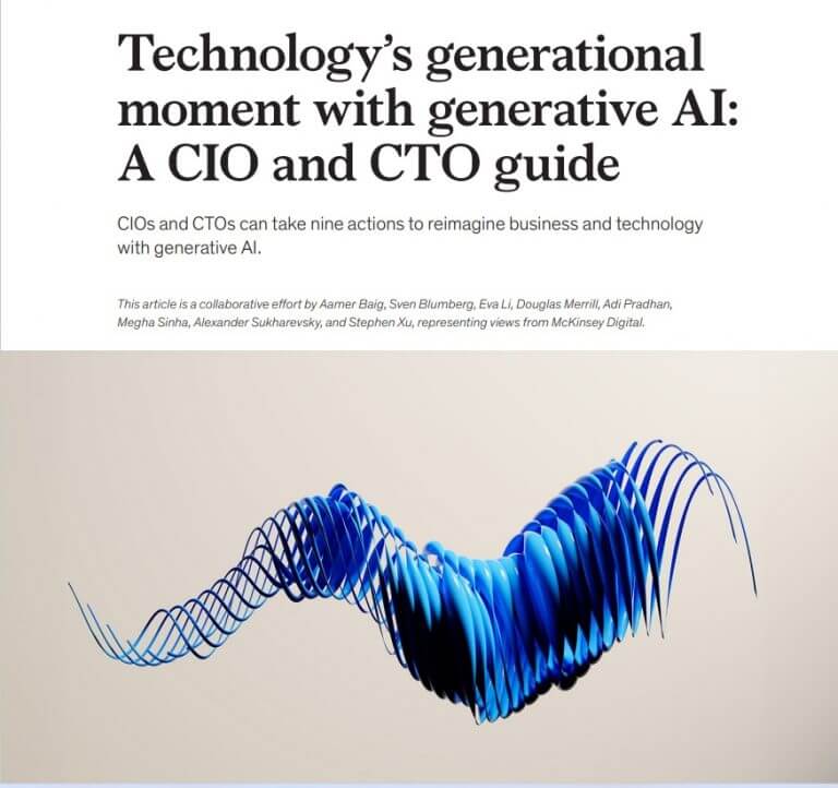 McKinsey CIO CTO