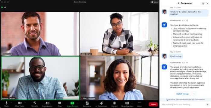 Zoom AI Companion