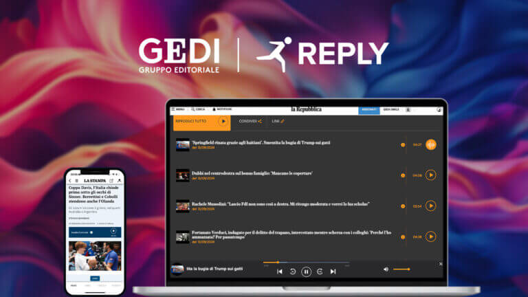 reply gedi voice studio