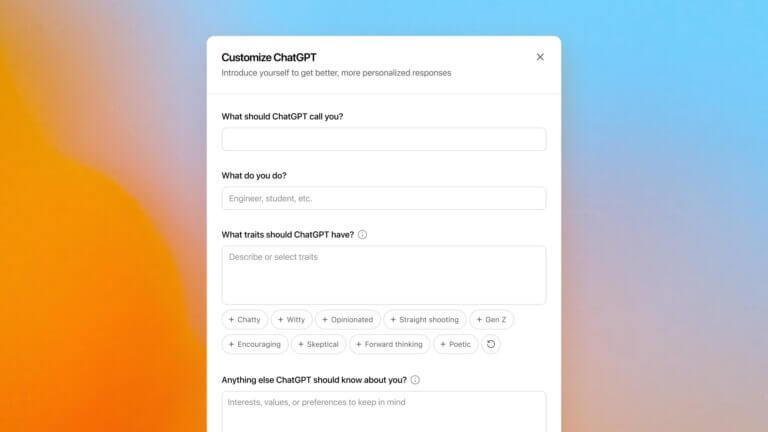 Leggi l'articolo ChatGPT, ora è possibile creare una versione "custom"