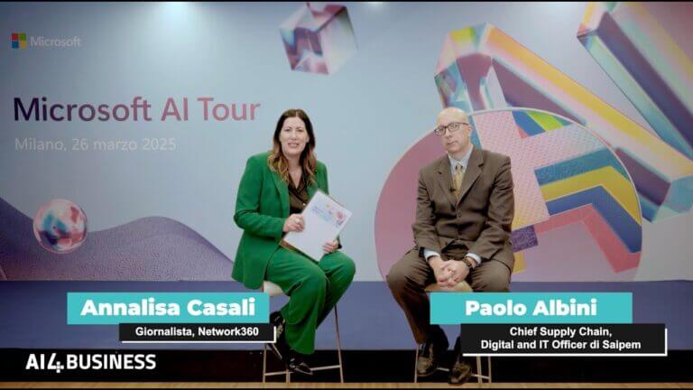 L’AI journey di Saipem: l’intelligenza artificiale per creare know-how condiviso