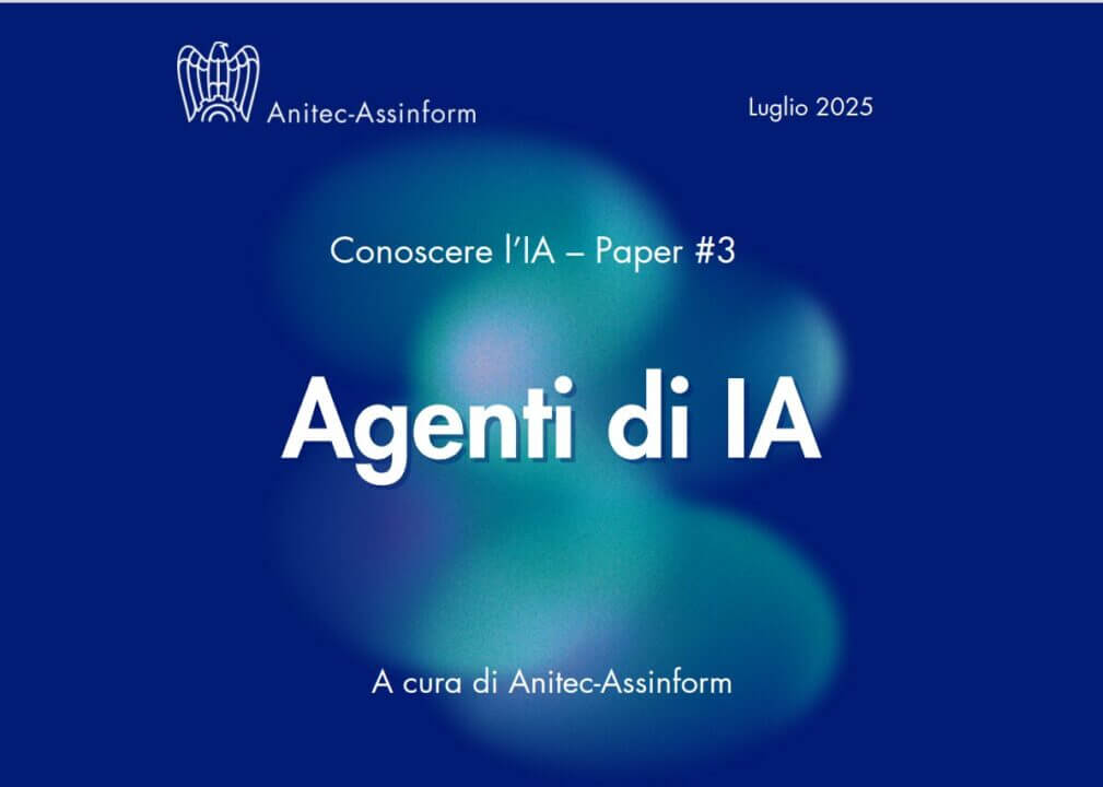 Leggi l'articolo Agenti AI: perché sono un’opportunità per rafforzare competitività ed efficienza del sistema produttivo italiano