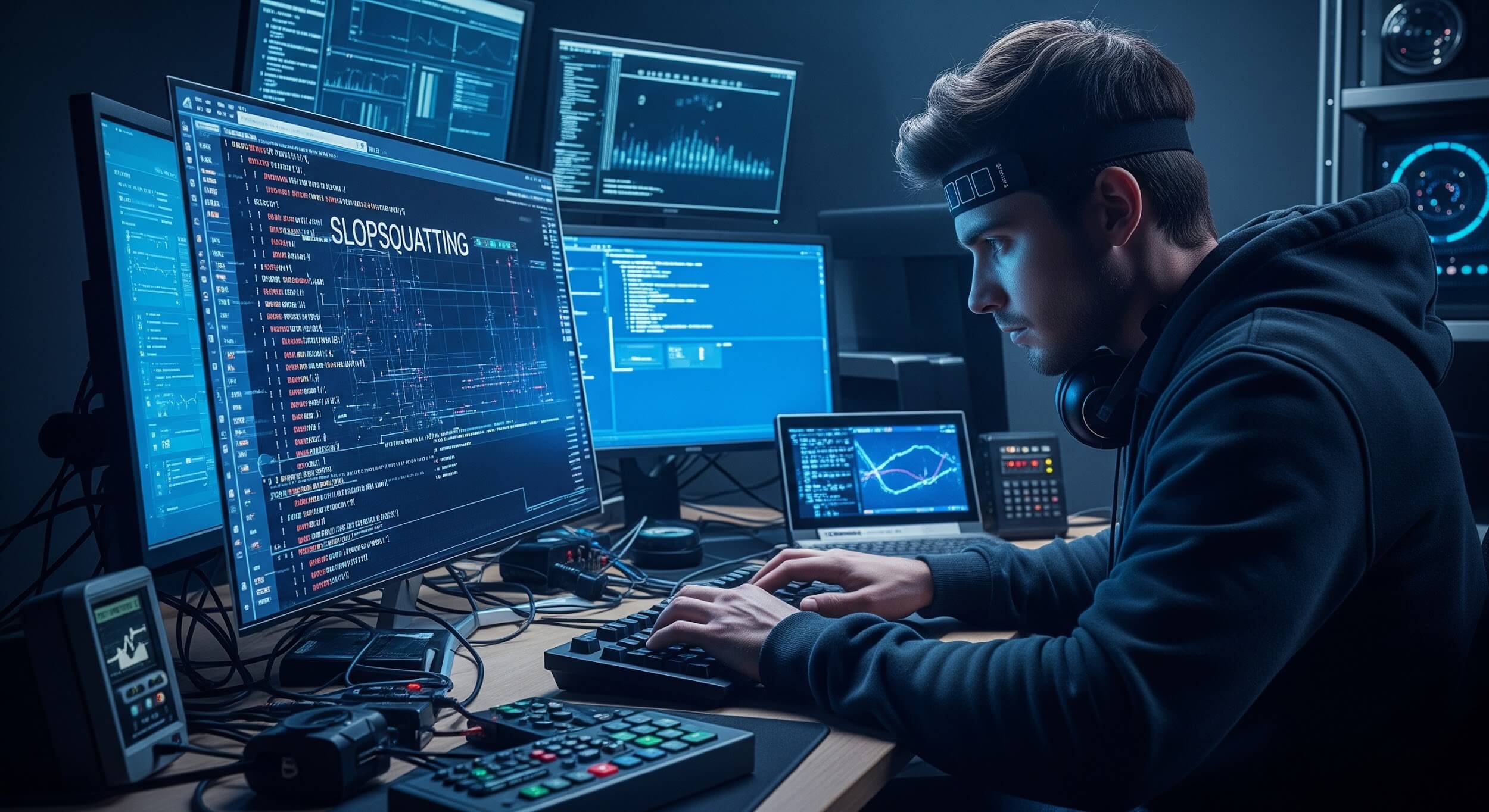 Slopsquatting, l’insidiosa minaccia nascosta dietro gli assistenti AI di coding