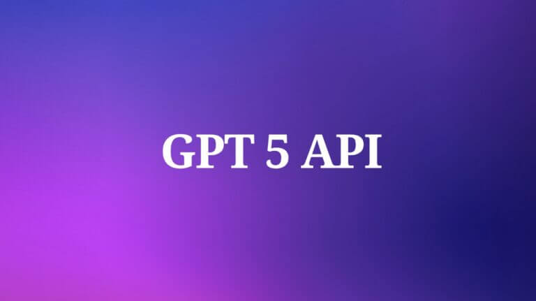 GPT-5 API
