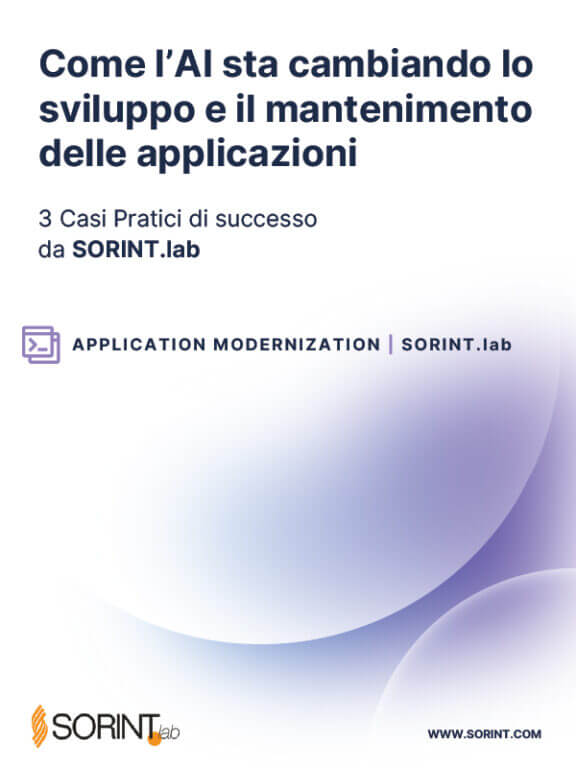Come l’AI sta cambiando lo sviluppo e il mantenimento delle applicazioni