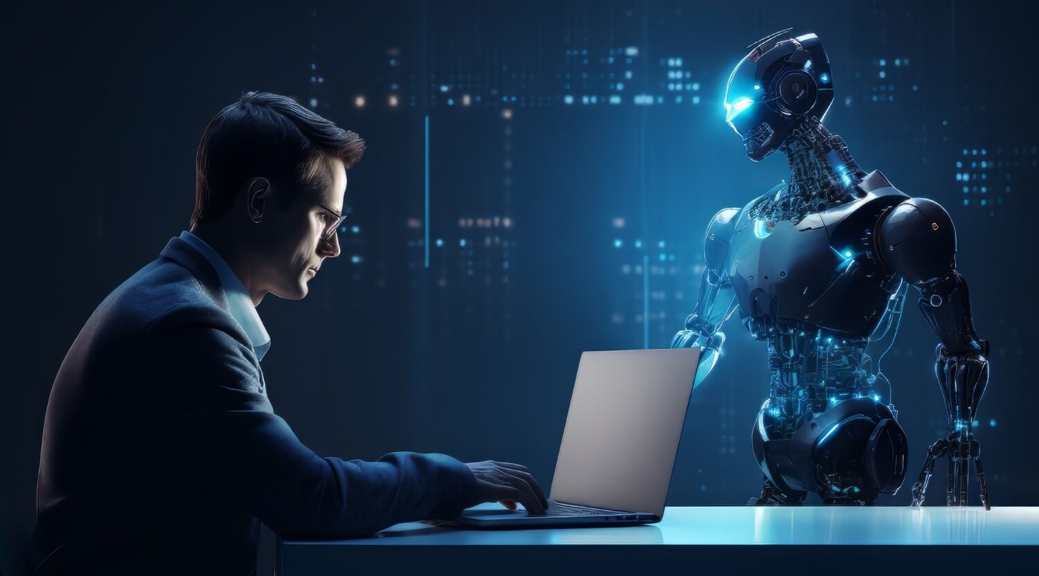 Immagine che contiene computer, computer, persona, internoIl contenuto generato dall'IA potrebbe non essere corretto.