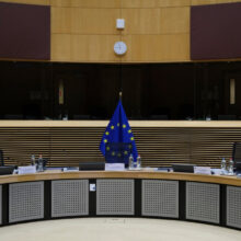 Plenary,Room,Of,The,European,Commission,College,Meeting,At,European