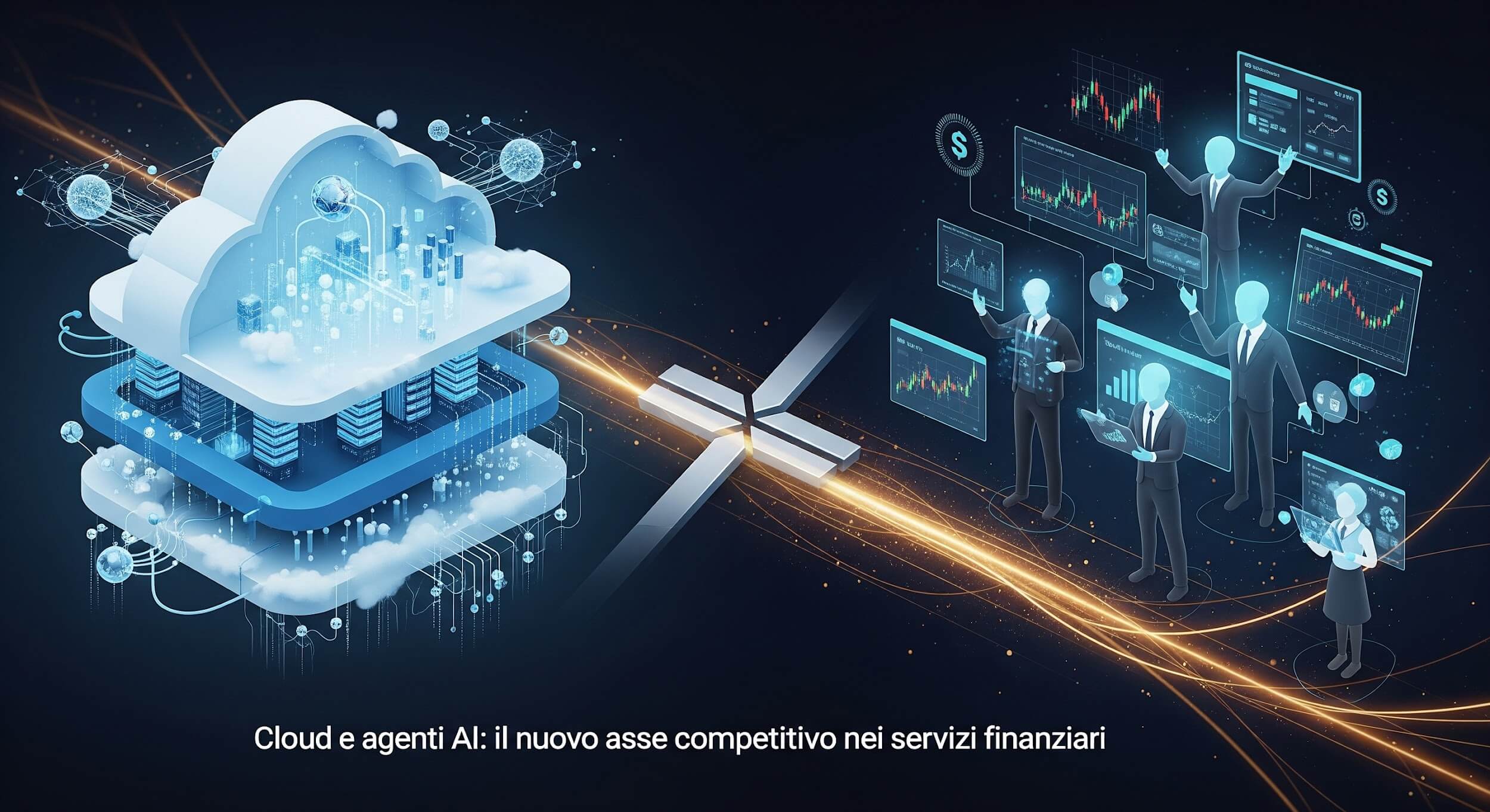 Cloud e agenti AI: il nuovo asse competitivo nei servizi finanziari