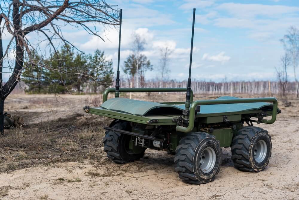 AI droni robot guerra