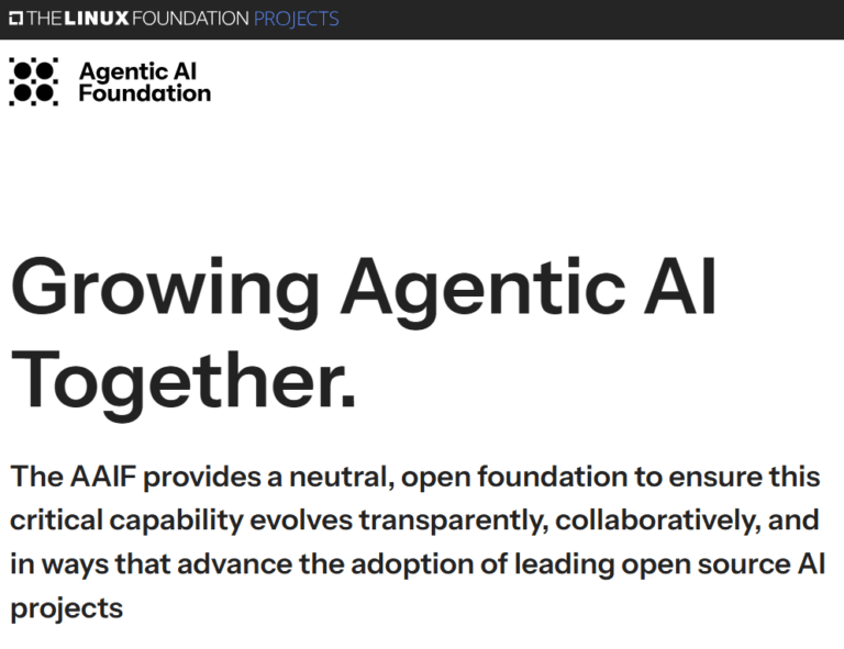 Agentic AI Foundation (AAIF)