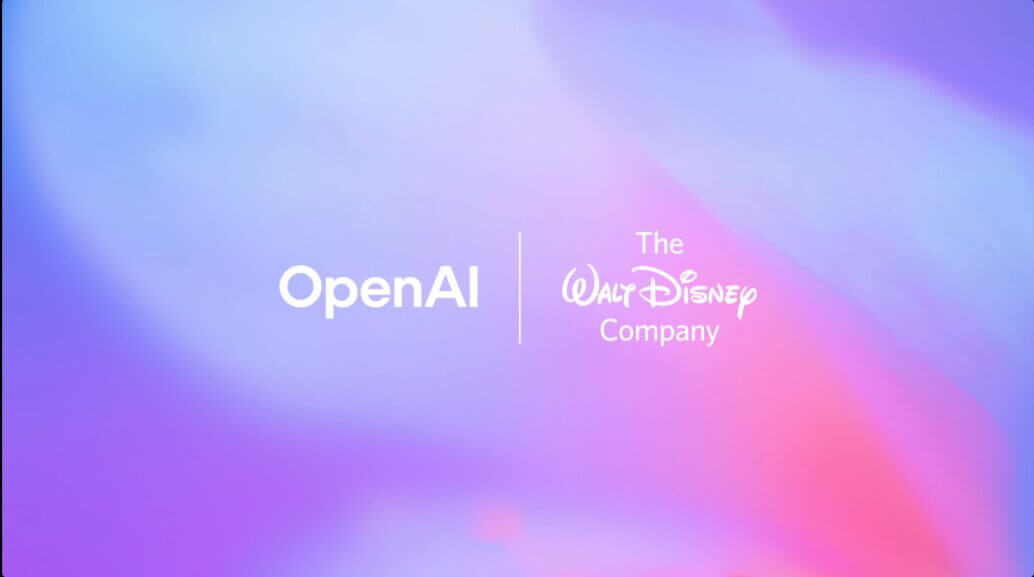 Disney e OpenAI, accordo su Sora: contenuti generativi, licenze e investimento da 1 mld di dollari