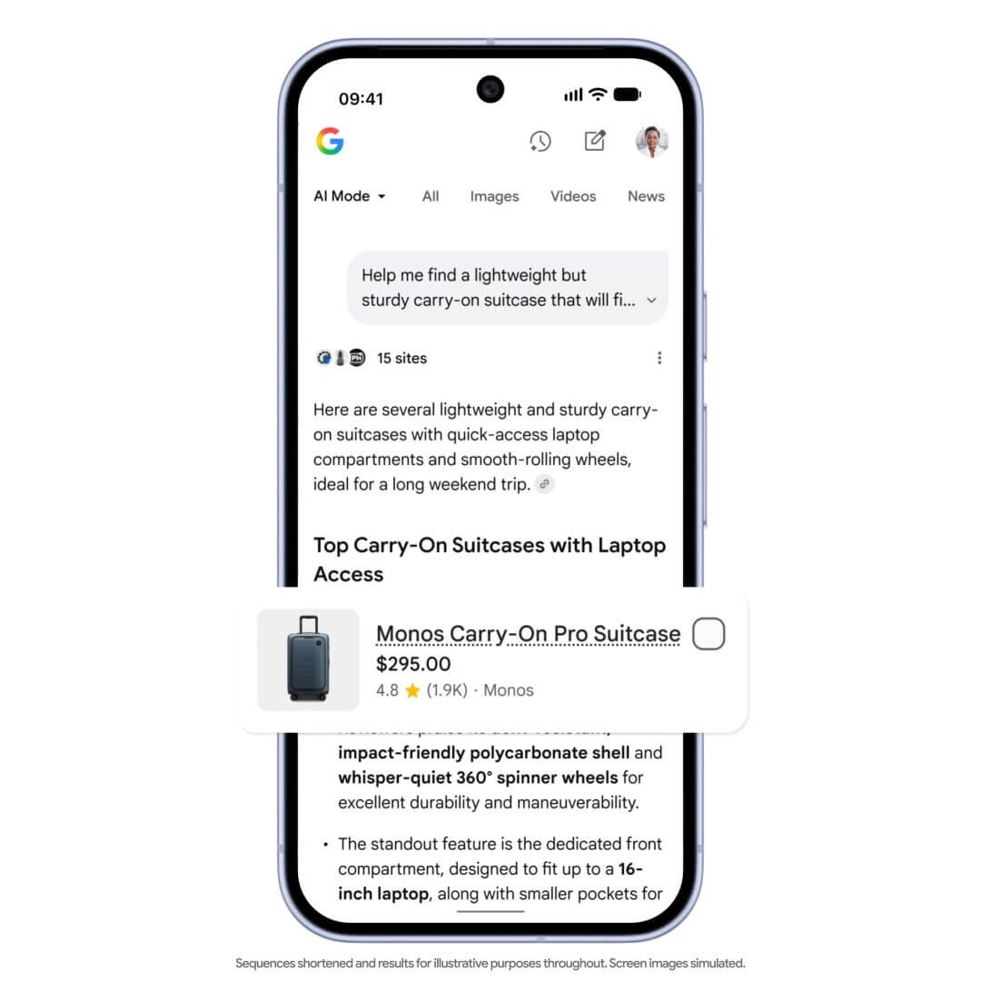 Google annunci personalizzati shopping AI