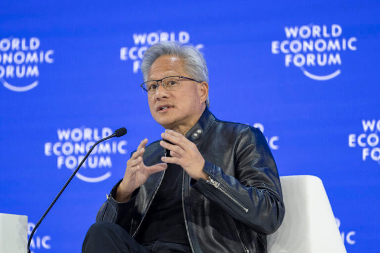 Jensen Huang Nvidia WEF 2026