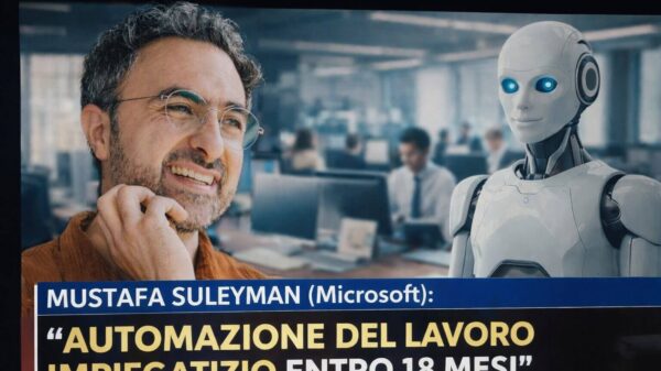 Mustafa Suleyman automazione lavoro