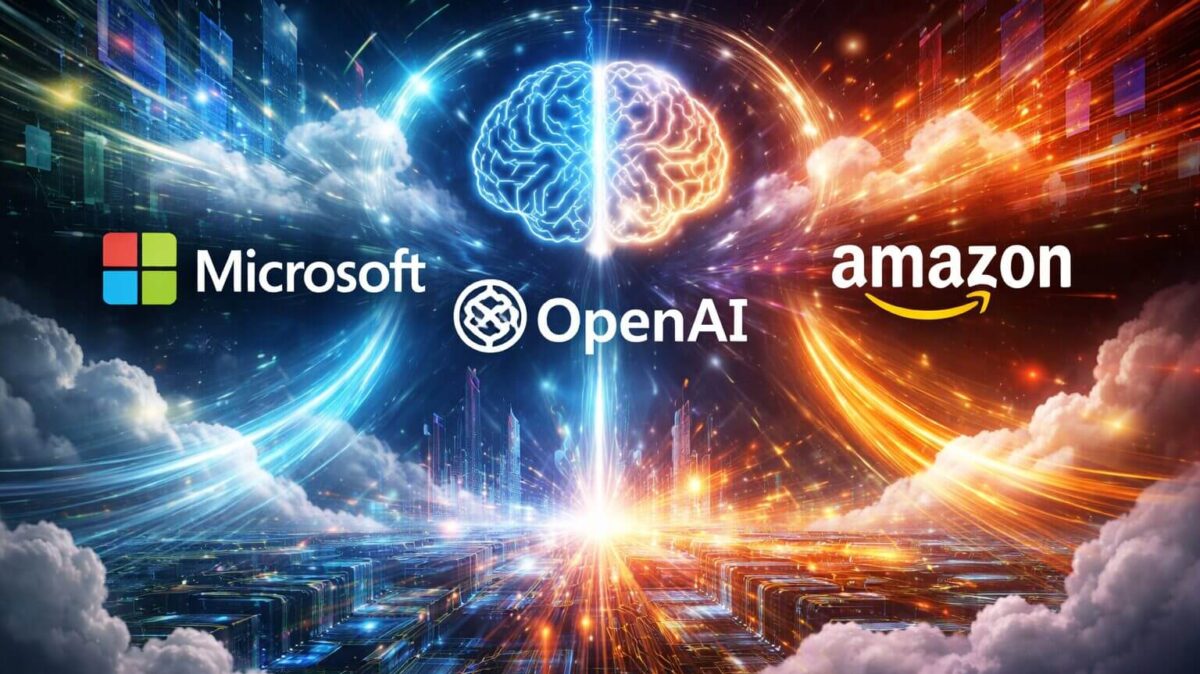 Microsoft OpenAI Amazon cloud AI