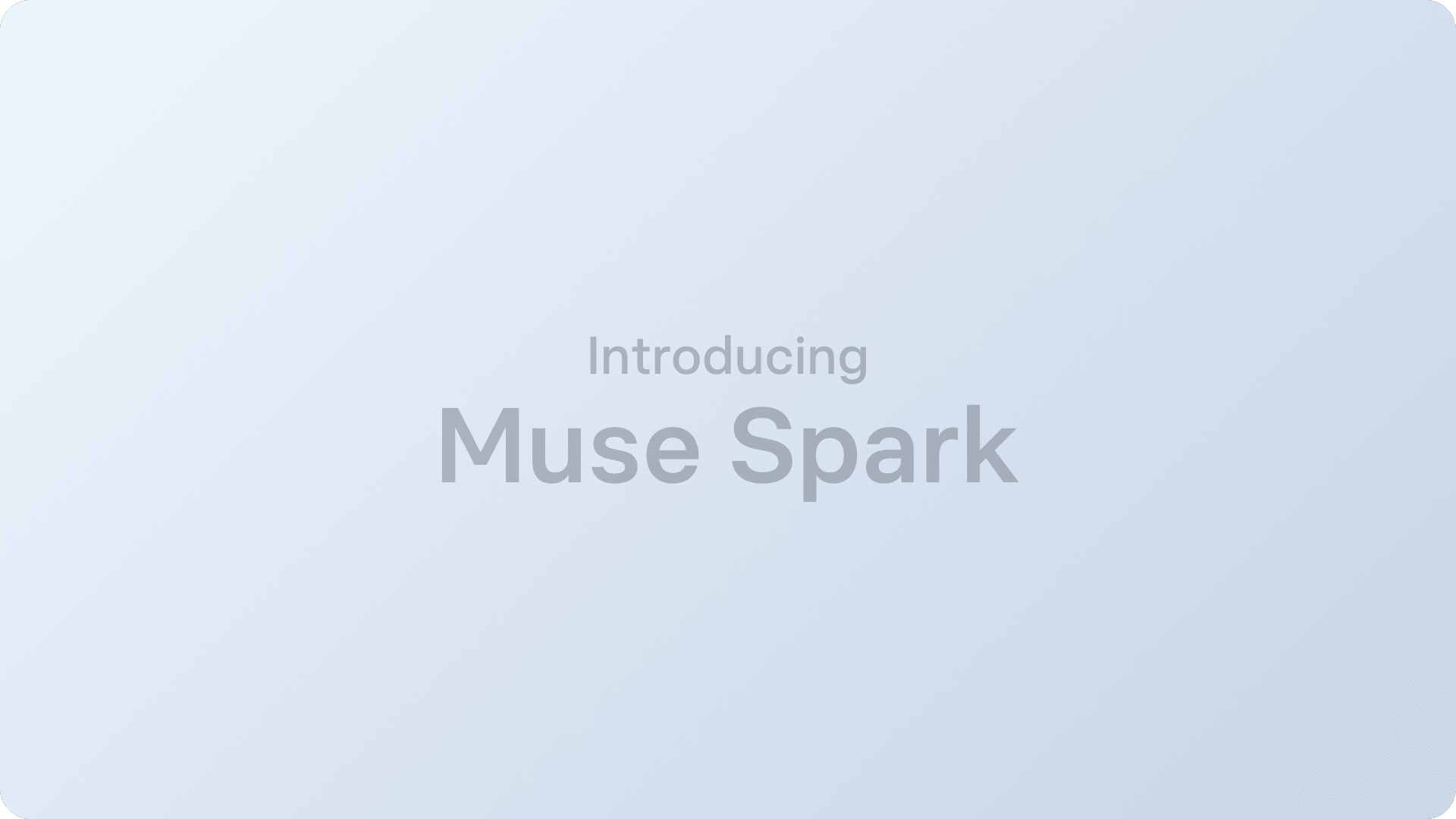 Meta AI Muse Spark