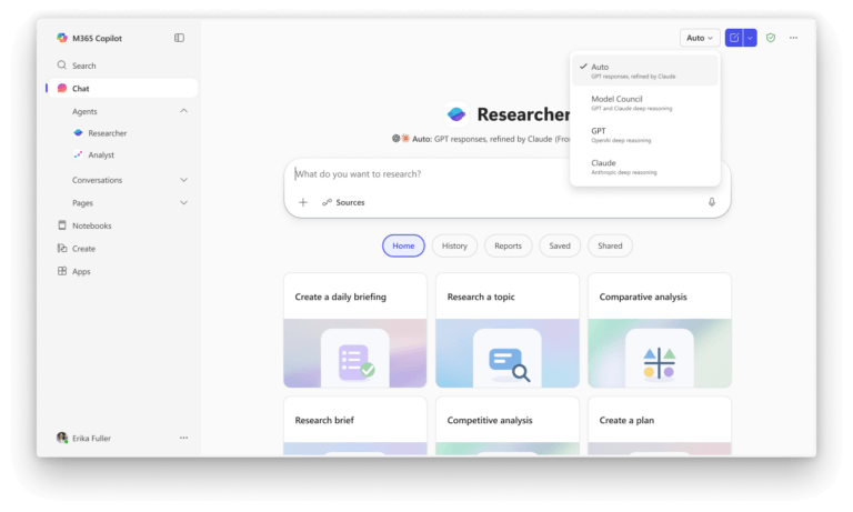 Copilot Cowork e Researcher: Microsoft punta al "control plane" dell'impresa