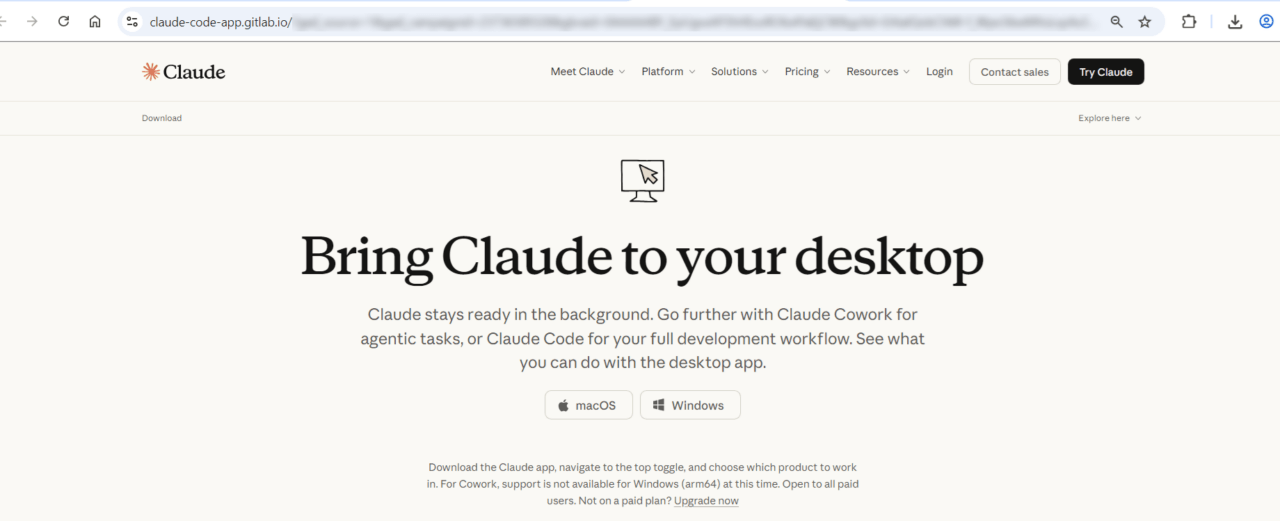 claude malvertising