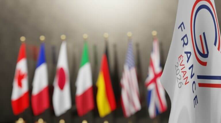 G7,Summit,2026,,Évian,G7,Logo,,G7,Summit,In,French,