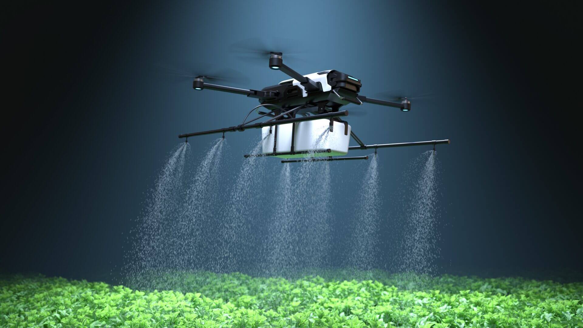 drone Robotica intelligente Agricoltura AI
