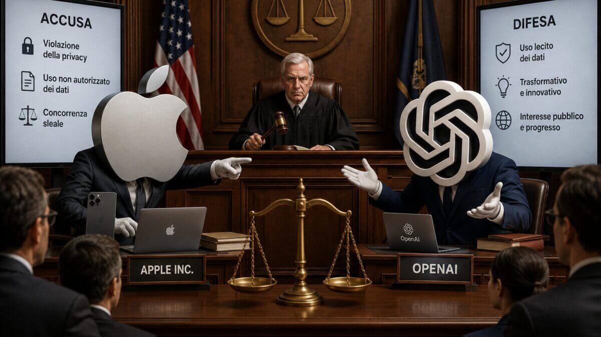 Apple OpenAI causa segreti industriali