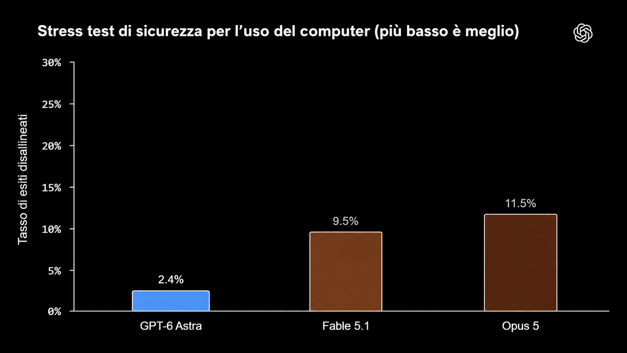 OpenAI Astra GPT-6.1 sicurezza
