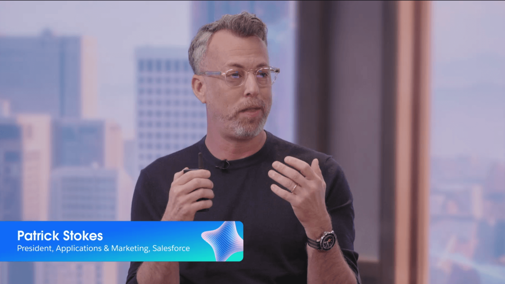 Patrick Stokes, president Applications and marketing di Salesforce