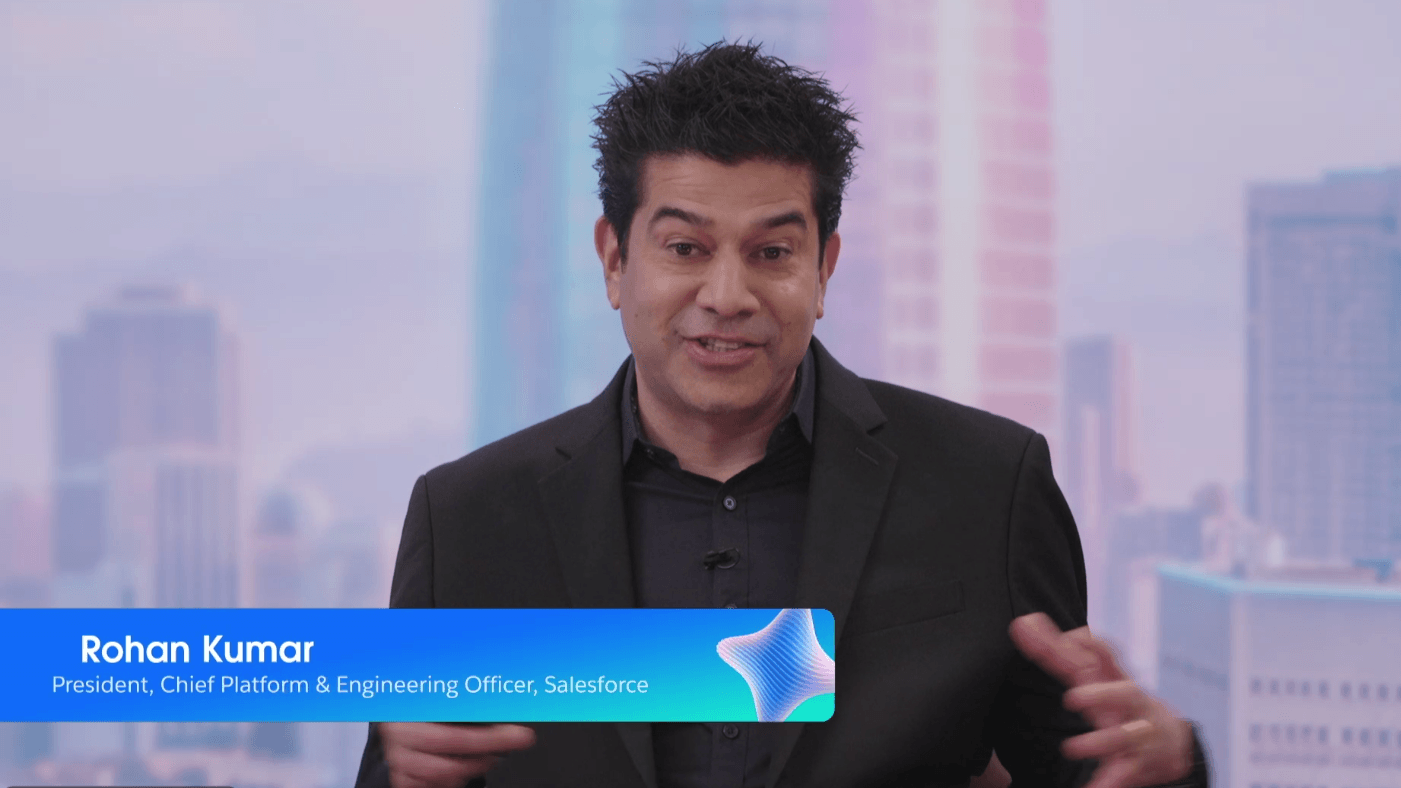 Rohan Kumar, president Chief platform and engineering officer di Salesforce